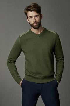 Ropa Canada Goose Hombre México - Black Label Suéteres Verdes PK6085732